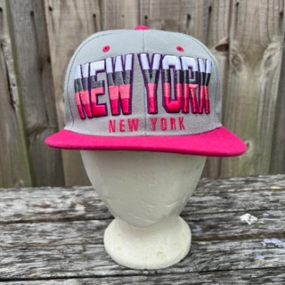 NewYork NY Men's Multicolored Snap back Embroidered Cap Hat